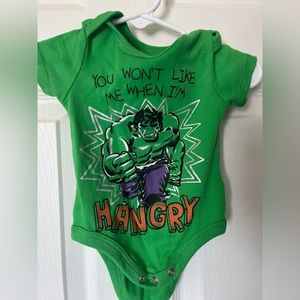 Infant Onesie Hulk